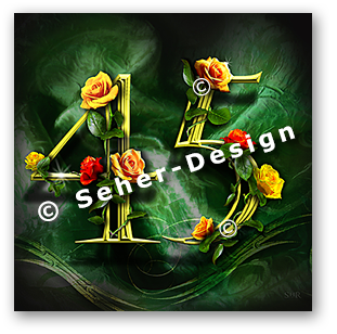 3D-Typografie von Seher-Design