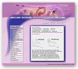 Webdesign erstellt von Seher-Design